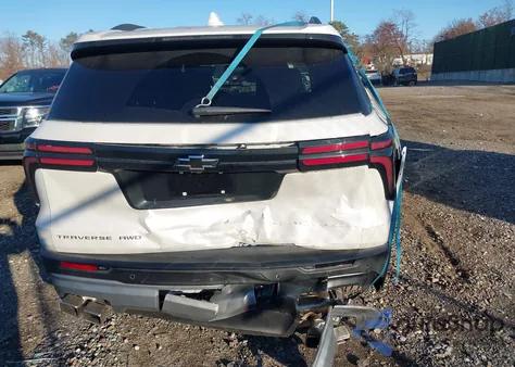 2025 Chevrolet Traverse Awd Lt from USA, damaged, VIN 1GNEVGRS3SJ230320